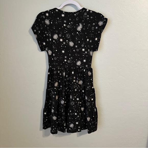 Urban Outfitters Julia Star Moon Space Short Sleeve Mini Dress Size‎ XS - Picture 4 of 6